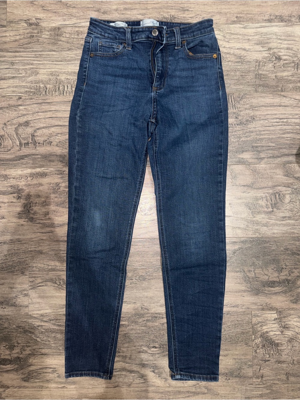 Dark Blue High-Rise Women’s Jeans
